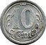 France 10 Centimes Commune of La Reole 1922  10 CENT THEVENON coin reverse