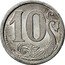 France 10 Centimes Commune of La Rochelle 1922  10 C THEVENON coin reverse