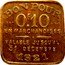 France 10 Centimes (Commune of Lyon) BON POUR UNY 0F.10 A DIE EN MARCHANDISES VALABLE JUSQU'AU 31 DÉCEMBRE 1921 coin reverse