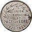 France 10 Centimes Commune of Pacy-sur-Eure 1921  UNION COMMERCIALE DE PACY SUR EURE 1921-1925 coin obverse
