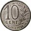 France 10 Centimes Commune of Pacy-sur-Eure 1921  10 CENT. VALABLE POUR LE CANTON coin reverse