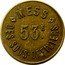 France 10 Centimes (Commune of Perpignan. Mess) 53 E. DES SOUS-OFFICIERS MESS coin obverse
