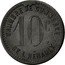 France 10 Centimes Department of Herault. Chamber of Commerce 1921 10 C CHAMBRE DE COMMERCE DE L'HERAULT coin reverse