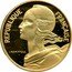 France 10 Centimes (Piedfort) KM# Pn691 REPUBLIQUE FRANÇAISE LAGRIFFOUL coin obverse