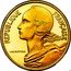 France 10 Centimes (Piedfort) KM# P661 REPUBLIQUE FRANÇAISE LAGRIFFOUL coin obverse