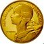 France 10 Centimes (Piedfort) KM# P418 REPUBLIQUE FRANÇAISE LAGRIFFOUL coin obverse