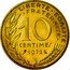 France 10 Centimes (Piedfort) KM# P443 LIBERTE EGALITE FRATERNITE 10 CENTIMES 1972 A. DIEUDONNE coin reverse