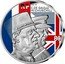 France 10 Euro (80 Years of the Creation of Free France) KM# 2995 RF C. DE GAULLE W. CHURCHILL 80 ANS coin obverse