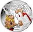 France 10 Euro (Asterix. Humor) KM# 3079 HUMOUR LE SESTERCE Y'EN A PLUS RIEN VALOIR DU TOUT ! ©2022 LES ÉDITIONS ALBERT RENÉ coin reverse