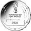 France 10 Euro (FIFA World Cup of Football) FIFA WORLD CUP QATAR 2022 2021 PL AY TO GETHER TM coin reverse