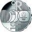 France 10 Euro Handover from Tokyo to Paris 2021  Proof KM# 2980 10 EURO 2021 PARIS 2024 RF coin obverse