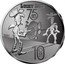 France 10 Euro (Lucky Luke) KM# 2973 LUCKY LUKE 75 ANS 2021 10 EURO coin reverse