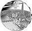 France 10 Euro Olympic Games in Paris. Breakdancing 2023  Proof KM# 3138 PARIS 2024 RF 10 EURO coin obverse