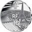 France 10 Euro Olympic Games in Paris. Montmartre 2022  Proof KM# 3089 PARIS 2024 RF 10 EURO coin obverse
