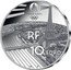 France 10 Euro (Olympic Games in Paris. Swimming) KM# 2983 PARIS 2024 RF 10 EURO coin obverse