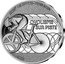 France 10 Euro Olympic Games in Paris. Track Cycling 2022  Proof XXXIIIE OLYMPIADE - PARIS 2024 CYCLISME SUR PISTE 2022 coin reverse