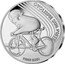 France 10 Euro (The Olympic Phryge. Track Cycling) CYCLISME SUR PISTE PARIS 2024 coin reverse