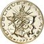 France 10 Francs Piedfort 1977 KM# P588 REPUBLIQUE FRANÇAISE RF MATHIEU 1977 coin obverse