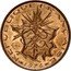 France 10 Francs (Trial - Essai) KM# E115 REPUBLIQUE FRANÇAISE RF MATHIEU 1974 coin obverse