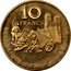 France 10 Francs (Victor Hugo Piedfort) VICTOR HUGO 1885 1985 C.LESOT coin reverse