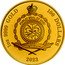 Niue 100 Dollars 250th Anniversary of James Cook's Crossing the Antarctic Circle 2023 PUBLIC SEAL OF NIUE ATUA NIUE TUKULAGI 100 DOLLARS 2023 1 OZ 9999 SILVER coin obverse