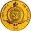 Niue 100 Dollars Flying Fox 2023  Proof 1OZ 9999 GOLD 100 DOLLARS PUBLIC SEAL OF NIUE ATUA NIUE TUKULAGI 2023 coin obverse