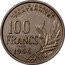 France 100 Francs Essai 1954 KM# E97 LIBERTE EGALITE FRATERNITE 100 FRANCS ESSAI 1954 R. COCHET coin obverse