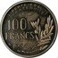 France 100 Francs (Essai Piedfort) KM# PE323 100 FRANCS ESSAI 1954 R.COCHET LIBERTE EGALITE FRATERNITE coin obverse