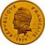 France 100 Francs Piedfort 1979  KM# P30 RÉPUBLIQUE FRANÇAISE R. JOLY I E O M 1979 coin obverse