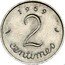 France 2 Centimes (Essai) 2 CENTIMES 1959 coin obverse