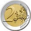 France 2 Euro Jacques Chirac 2022  Proof KM# 3066 2 EURO LL coin reverse