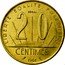 France 20 Centimes (Essay by Rousseau) LIBERTE EGALITE FRATERNITE ESSAI 20 CENTIMES 1961 coin reverse