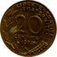 France 20 Centimes (Marianne) LIBERTE EGALITE FRATERNITE 20 CENTIMES 1978 A. DIEUDONNE.. coin reverse