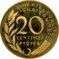 France 20 Centimes KM# P496 Modern Republic Decimal Coinage LIBERTE EGALITE FRATERNITE 20 CENTIMES 1974 A. DIEUDONNE coin reverse