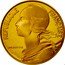 France 20 Centimes (Piedfort) KM# P421 REPUBLIQUE FRANÇAISE LAGRIFFOUL coin obverse