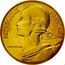 France 20 Centimes (Piedfort) KM# P446 REPUBLIQUE FRANÇAISE LAGRIFFOUL coin obverse