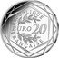 France 20 Euro 20th Anniversary of the Euro 2022  KM# 3096 RÉPUBLIQUE EURO 20 FRANÇAISE coin obverse