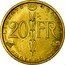 France 20 Francs Essai by Simon 1950  (fr) Le mot "ESSAI" avant le mot "LIBERTE" KM# Pn111 LIBERTE EGALITE 20 FR FRATERNITE coin reverse