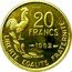 France 20 Francs (Essai Piedfort - G. GUIRAUD) KM# PE318 20 FRANCS LIBERTE EGALITE FRATERNITE ESSAI 1952 coin obverse