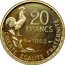 France 20 Francs Marianne Essai Piedfort 1952 KM# PE321 20 FRANCS LIBERTE EGALITE FRATERNITE ESSAI 1952 coin reverse