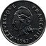 France 20 Francs (New Caledonia(without IEOM)) KM# 6 RÉPUBLIQUE FRANÇAISE R JOLY 1967 coin obverse