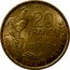 France 20 Francs Trial - Essai 1950 KM# E93 ESSAI 20 FRANCS 1950 LIBERTE EGALITE FRATERNITE coin obverse