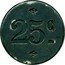 France 25 Centimes (Aurore Sociale. Albi) 25 C coin reverse