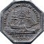 France 25 Centimes (Commune of Bayonne) CHAMBRE DE COMMERCE DE BAYONNE VIGENT FIDE 1920 coin obverse
