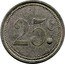 France 25 Centimes Commune of Elbeuf 1921  25 C. THEVENON coin reverse