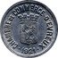 France 25 Centimes (Commune of Evreux) CHAMBRE DE COMMERCE D'EVREUX 1921 coin obverse