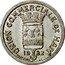France 25 Centimes Commune of Ham 1922  UNION COMMERCIALE DE HAM 19 22 THEVENON coin obverse