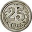 France 25 Centimes Commune of Ham 1922  25 CENT. THEVENON coin reverse