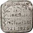 France 25 Centimes Commune of Pacy-sur-Eure 1921  1921-25 UNION COMMERCIALE DE PACY SUR EURE 1921-25 coin obverse