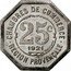 France 25 Centimes Region of Provence-Alpes-Cote d'Azur 1921  CHAMBRES DE COMMERCE 25C. 1921 THEVENON RÉGION PROVENÇALE coin reverse